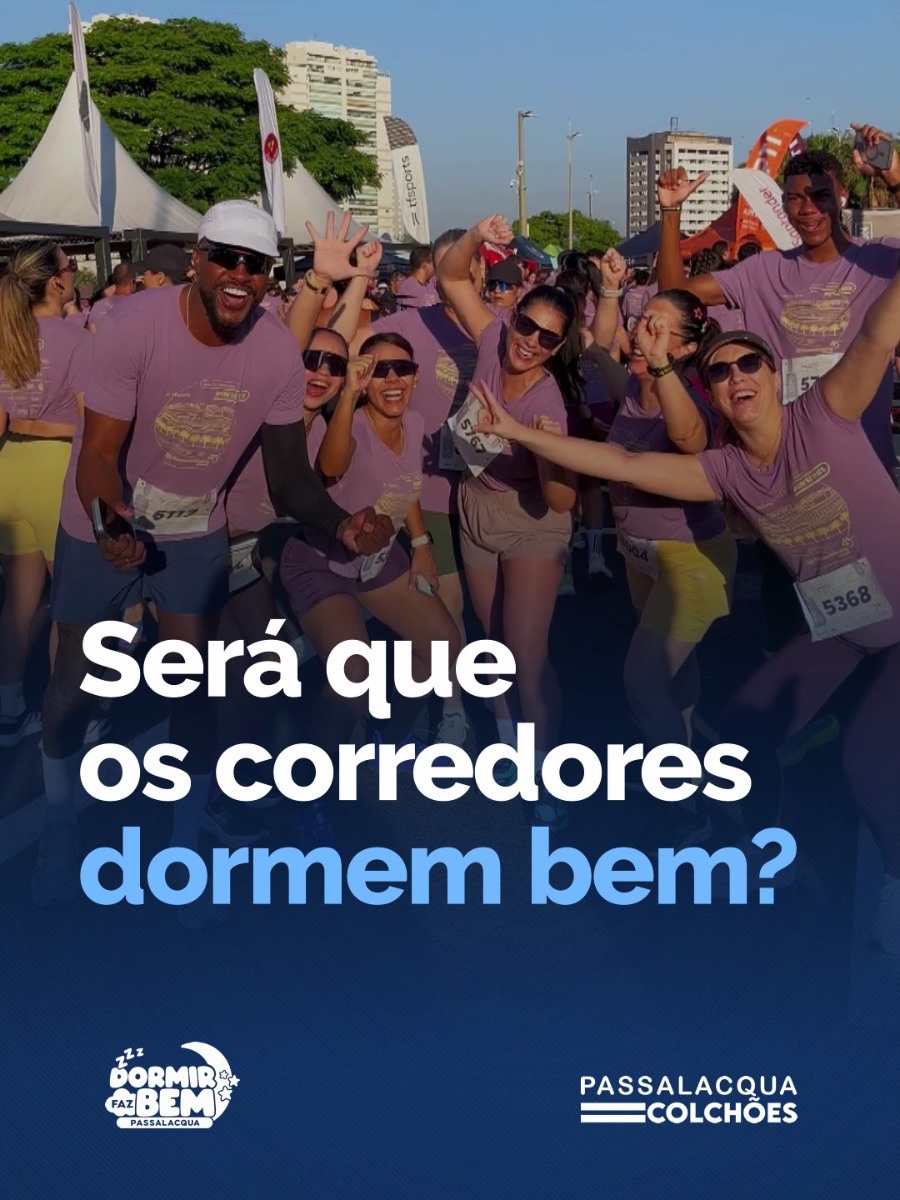 Dormir bem também é treino!